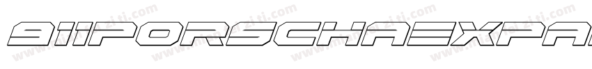 911porschaexpanded oz5字体转换